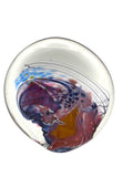 Vintage Eric Brakken Studio Art Glass Paperweight Signed 1992