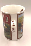Danbury Mint Vintage Boyds Bear Collector Mugs "Family Farm"