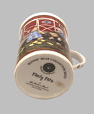 Danbury Mint Vintage Boyds Bear Collector Mugs "Family Farm"