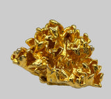 Vintage Faux Gold Vermeil Nugget Brooch