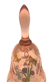 Vintage Fenton Art Pink Glass Bell