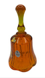 Vintage Fenton Art Glass Bell Signed V. Frederick