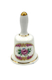 Fenton China Pink Rose Bone China Bell with Box – Made in England