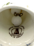 Fenton China Pink Rose Bone China Bell with Box – Made in England