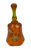 Vintage Fenton Art Glass Bell Signed V. Frederick
