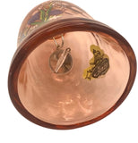 Vintage Fenton Art Pink Glass Bell