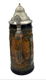 Vintage Gerz Lidded German Beer Stein