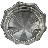 8pc Vintage VMC Reims France Glass Coasters