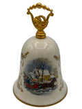 Vintage 1976 Groham Fine China Christmas Noel Bell