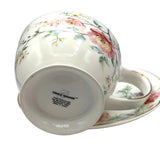 Camellia Tea Cup and Saucer Set by Grace Teaware
