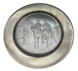Vintage Hamilton Mint "Washington at Valley Forge" Pewter Plate