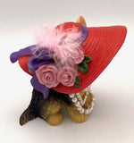Hamilton Collection Red Hat Society Yorkshire Terrier