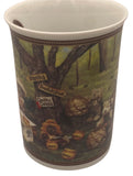 Danbury Mint Vintage Boyds Bear Collector Mugs "Harvesting Huney"