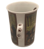 Danbury Mint Vintage Boyds Bear Collector Mugs "Harvesting Huney"
