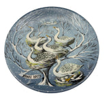 Vintage Haviland Limoges "Six Geese A'Laying" 1975 Christmas collector's Plate #Six