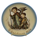 Vintage Schmid Hummel 1974 Christmas Plate" The Guardian Angel"