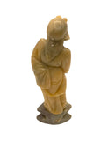 Vintage Chinese Hand Carve Soapstone Old Wise Man