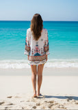 Jodifl White Multi-Color Boho Top Small