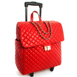 Designer Inspired Rolling Carry-On