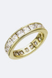 All Around CZ Wedding Ring