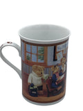 Danbury Mint Vintage Boyds Bear Collector Mugs "Learnin About Libearty"