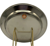 Vintage Metawa Holland Christmas 1972 Pewter Collector Plate #2389