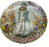 Vintage 1979 "Mary,Mary" By Artist John McClelland Plate #046536