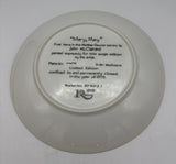 Vintage 1979 "Mary,Mary" By Artist John McClelland Plate #046536
