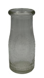 Vintage Heritage Company 1/2 Pint Glass Milk Bottles Set of 6