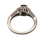 925 Silver Mystic Topaz with Cubic Zirconia  Size 7