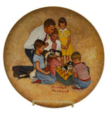 Vintage 1979 Norman Rockwell "New Arrivals"