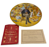 Vintage 1979 "Norman Rockwell Remembered" Limited Edition Collector's Plate