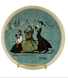 Vintage Norman Rockwell "When In Rome" Plate "14985C