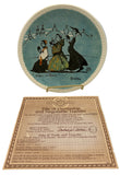 Vintage Norman Rockwell "When In Rome" Plate "14985C