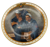 Vintage 1981 Norman Rockwell "Reminiscing" Collector Plate #01041