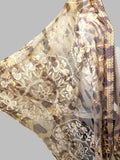 Origami Leopard Print Kimono