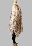 Origami Leopard Print Kimono
