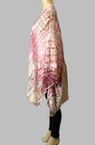 Origami Pink and Sage Kimono