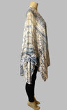 Origami Slate Blue Kimono