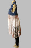 Origami Jean Lace Vest With Pockets