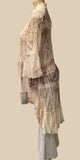 Origami Venice Floral Hi-Lo Cardigan