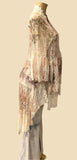 Origami Venice Floral Hi-Lo Cardigan