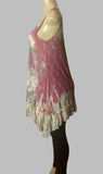 Origami Mauve Floral Lined All Lace Dress
