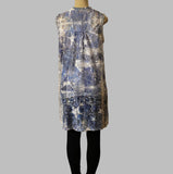 Origami Blue Sequin Lace with Stars Vest