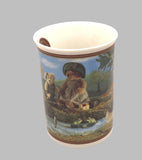 Danbury Mint Vintage Boyds Bear Collector Mugs "On Bear Pond"
