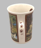 Danbury Mint Vintage Boyds Bear Collector Mugs "On Bear Pond"