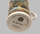 Danbury Mint Vintage Boyds Bear Collector Mugs "On Bear Pond"