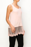 Origami Lace Tank