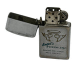 Vintage 1940 Park Lighter "Angel Feeds Inc"