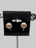 Vintage Patented Clip On Pearl Earrings